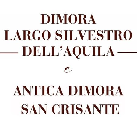 Dimora Largo Silvestro Dell'Aquila- Centro Storico 빌라 외부 사진